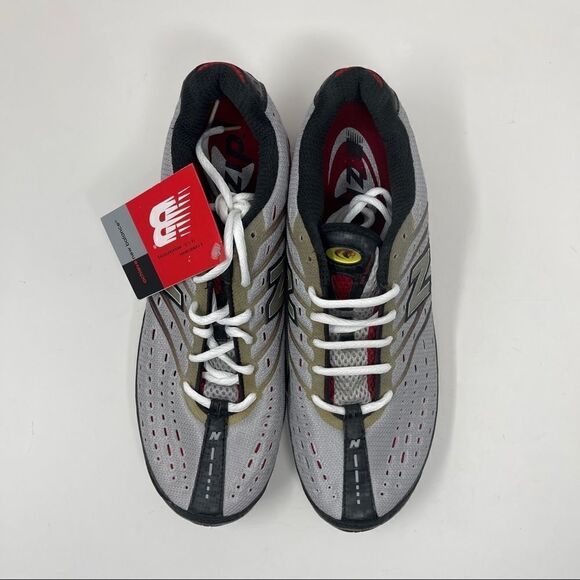 NWT New Balance 8507 MR8507BS Silver Gray Blue Zip Running Shoes Men's Size 11 D - Picture 2 of 10